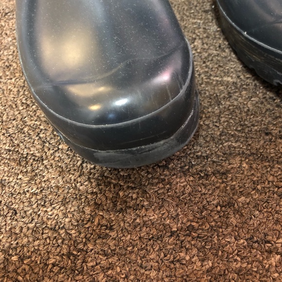 Hunter Original Tall Gloss Navy Blue Rain Boots - Picture 5 of 6